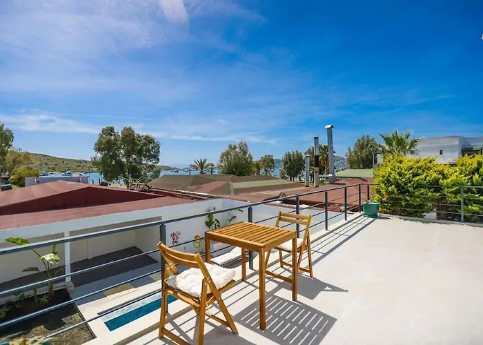 Traditional Seaside Stone With Private Pool Villa Bodrum